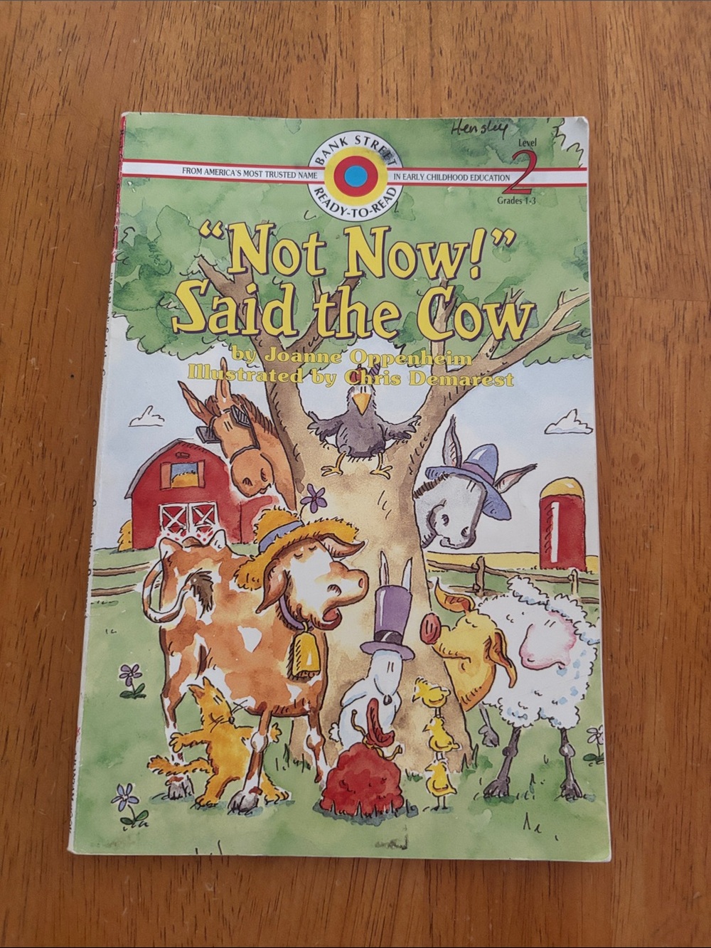 “Not Now!” Said The Cow Paperback Ready To Read Level 2 Preowned Book